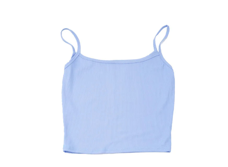 Top Liso de Tirantes – Estilo Minimalista y Versátil