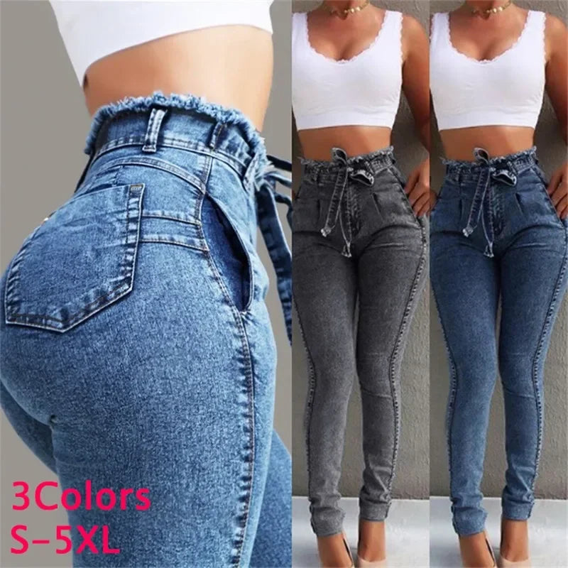 Jeans de Mujer Cintura Alta Push Up – Skinny Fit Stretch