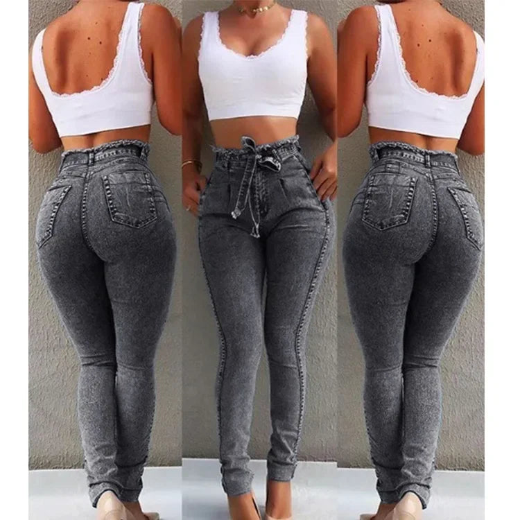 Jeans de Mujer Cintura Alta Push Up – Skinny Fit Stretch