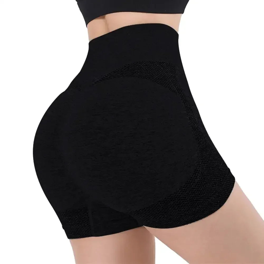 Short Deportivo de Cintura Alta para Yoga y Fitness