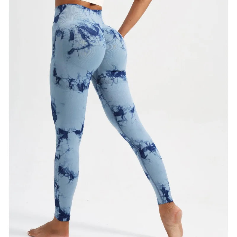 Leggings Deportivos sin Costuras de Cintura Alta – Push Up para Yoga, Gym y Running 🧘‍♀️🔥