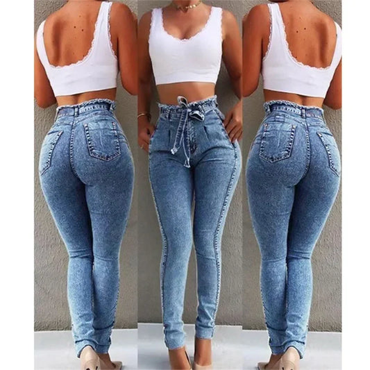 Jeans de Mujer Cintura Alta Push Up – Skinny Fit Stretch