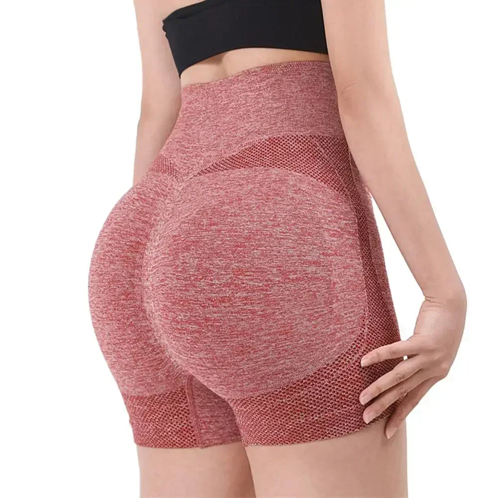 Short Deportivo de Cintura Alta para Yoga y Fitness