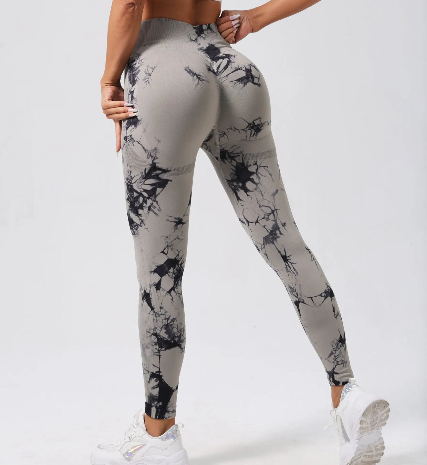 Leggings Deportivos sin Costuras de Cintura Alta – Push Up para Yoga, Gym y Running 🧘‍♀️🔥